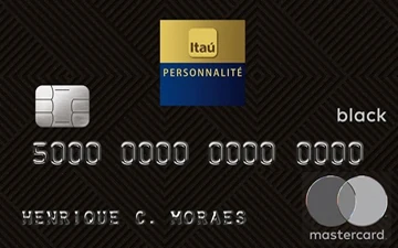 Cartão Itaú Personnalité Black