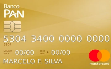 Cartão Pan Gold