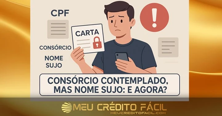 Meu Nome Está Sujo: Posso Receber a Carta de Crédito do Consórcio?
